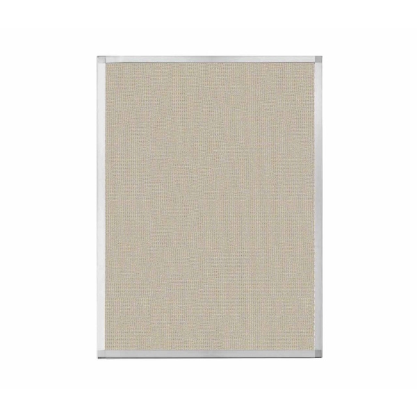 Hush Panel Configurable Cubicle Partition 3' x 4' Sand Fabric